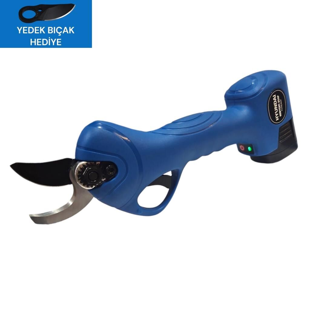 Hyundai HobbyCut 25XP Akülü Budama Makası Çift Akülü 25mm 2 Ah