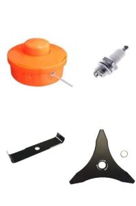 escpowertools Cg520 Motorlu Yan Tırpan Alüminyum Örümcek Başlık Tırpan Misina 3.30mm