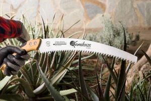 Kamikaze S-330H Profesyonel Budama Testeresi – 330 mm Kavisli Bıçak, SK-4 Japon Çeliği, Kılıflı