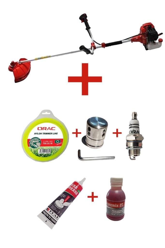 escpowertools Cg520 Motorlu Yan Tırpan Yedek Parça ve Bakım Set Avantaj Paketi