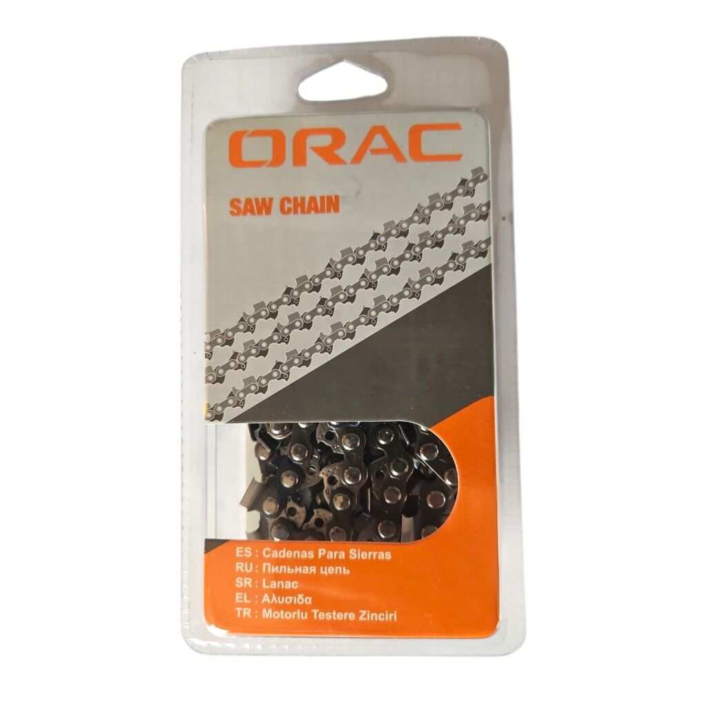 Kesik Zincir ORAC 3.25'' 1.3 mm 38 Diş Köşeli | Motorlu Testere Uyumlu Profesyonel Zincir