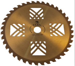 Ital Elmaslı Tırpan Daire Testere 40TX25.4X255mm Profesyonel Gold