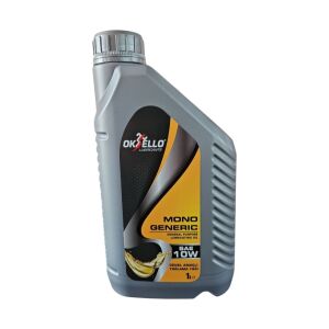 Oksello Mono SAE 10W Zincir Yağı 1 Litre Elektrikli ve Akülü Testere Uyumlu