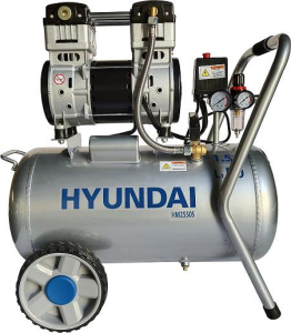 Hyundai HM2550S Sessiz & Yağsız Hava Kompresörü 1100W 50 Lt