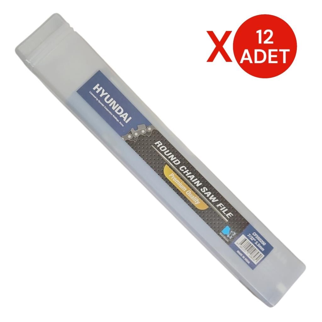 Hyundai Motor Zincir Bileme Eğesi 7/32'' (5.5MM) 12 Adet