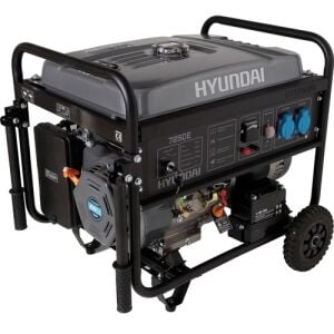 Hyundai HHY7250E Monofaze Benzinli Jeneratör 7,5 kVA Marşlı 420cc 15Hp – Akülü