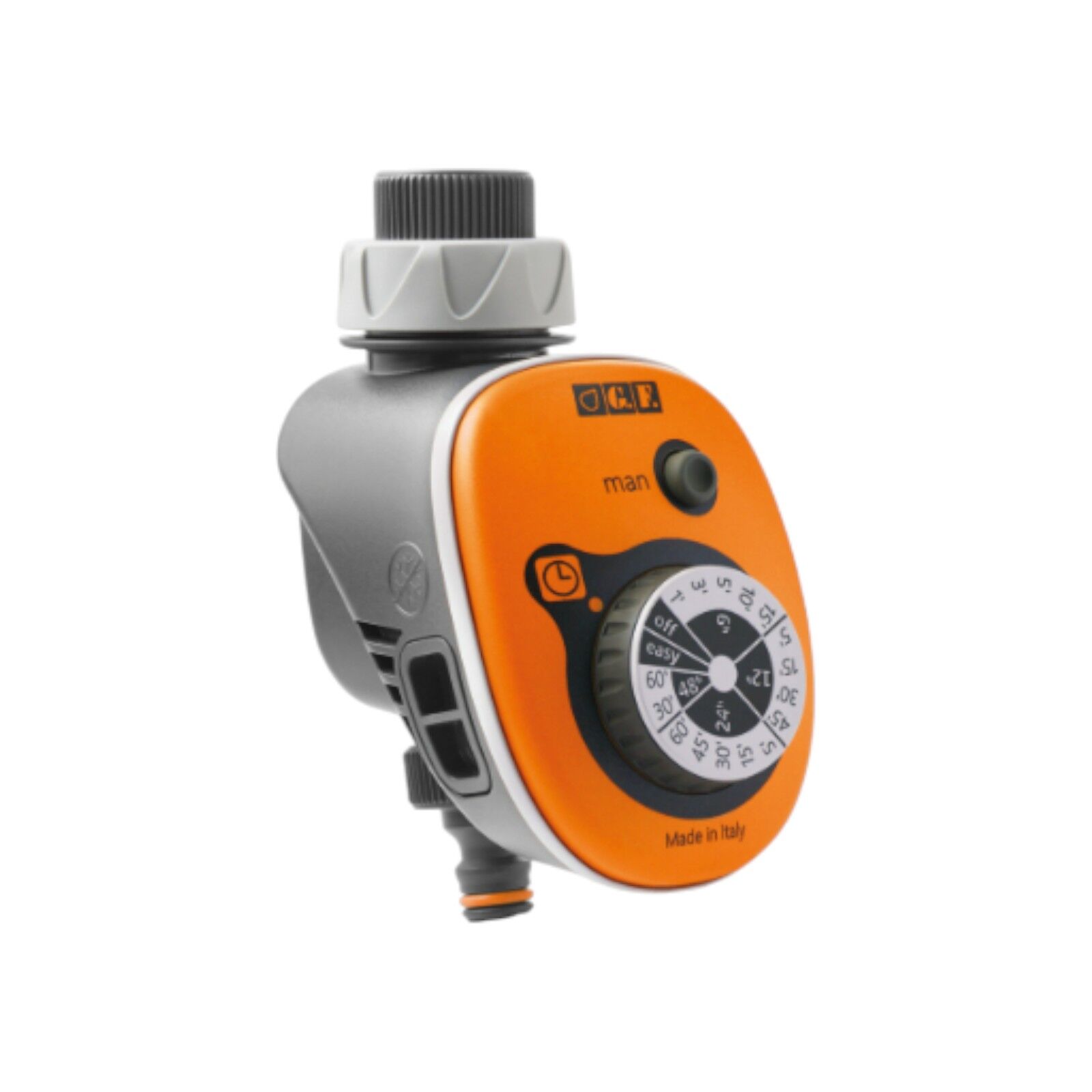 GF GF16 Kolay Elektronik Sulama Zamanlayıcısı – 9V Pilli, 16 Programlı, Bahçe Sulama Kontrol Ünitesi