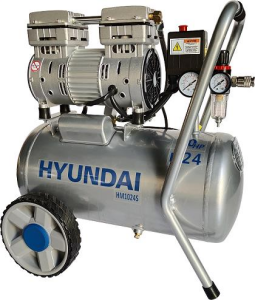 Hyundai HM1024S Sessiz & Yağsız Hava Kompresörü 750W 24 Lt