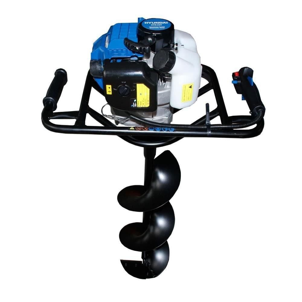 Hyundai HYD52T Benzinli Toprak Burgu Makinası 20 cm Burgulu
