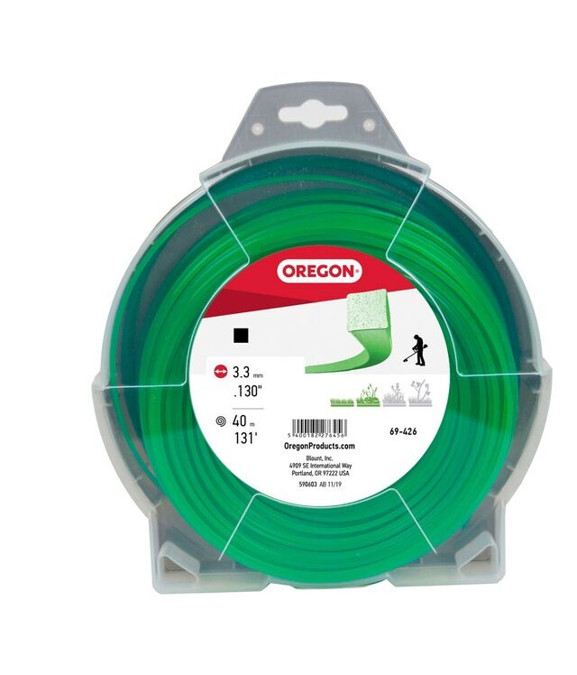 Oregon Tırpan Misina Ot Biçme Misinası  3.3mm 47m Yeşil Yuvarlak