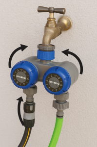 Hyundai G21007 Sulama Zamanlama Saati – Çift Çıkışlı Mekanik