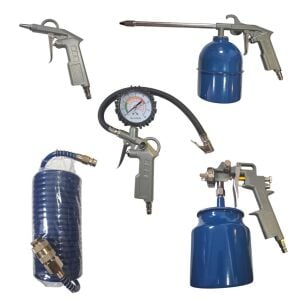 Hyundai 5 Parça Hava Kompresörü Aksesuar Seti – Çok Amaçlı ve Pratik Kullanım