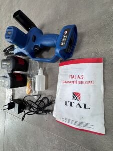 Hyundai HCS214A Akülü Budama Testeresi 21V 4Ah – 170 mm Kesim, 2 Akü + 2 Zincir Teşhir Ürün