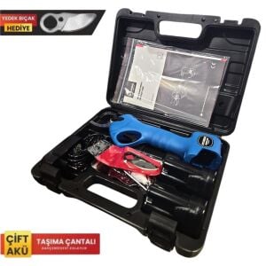 Hyundai HobbyCut 25XP Akülü Budama Makası Çift Akülü 25mm 2 Ah