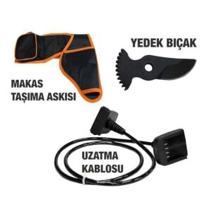 Hyundai LaserCut 45XP Akülü Budama Makası Çift Akülü 45mm Dijital Ekran