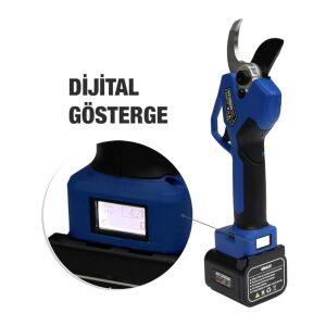 Hyundai LaserCut 45XP Akülü Budama Makası Çift Akülü 45mm Dijital Ekran