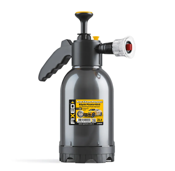 SGS FIXED F1200 Basınçlı Köpük Püskürtücü 2 Litre Araç Yıkama ve İlaçlama Pompası