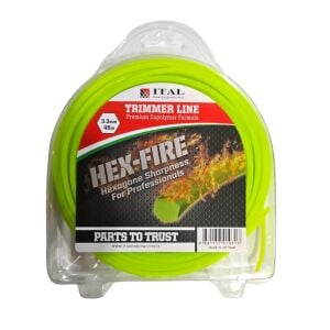 Ital 3.30Mm 46 Mt.Altı Köşe Yeşil Tırpan Misinası Ot Çim Kesme İpi