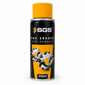 SGS Pas Sökücü Sprey 200 ml Aerosol Metal Yüzey Temizleyici ve Bakım Spreyi