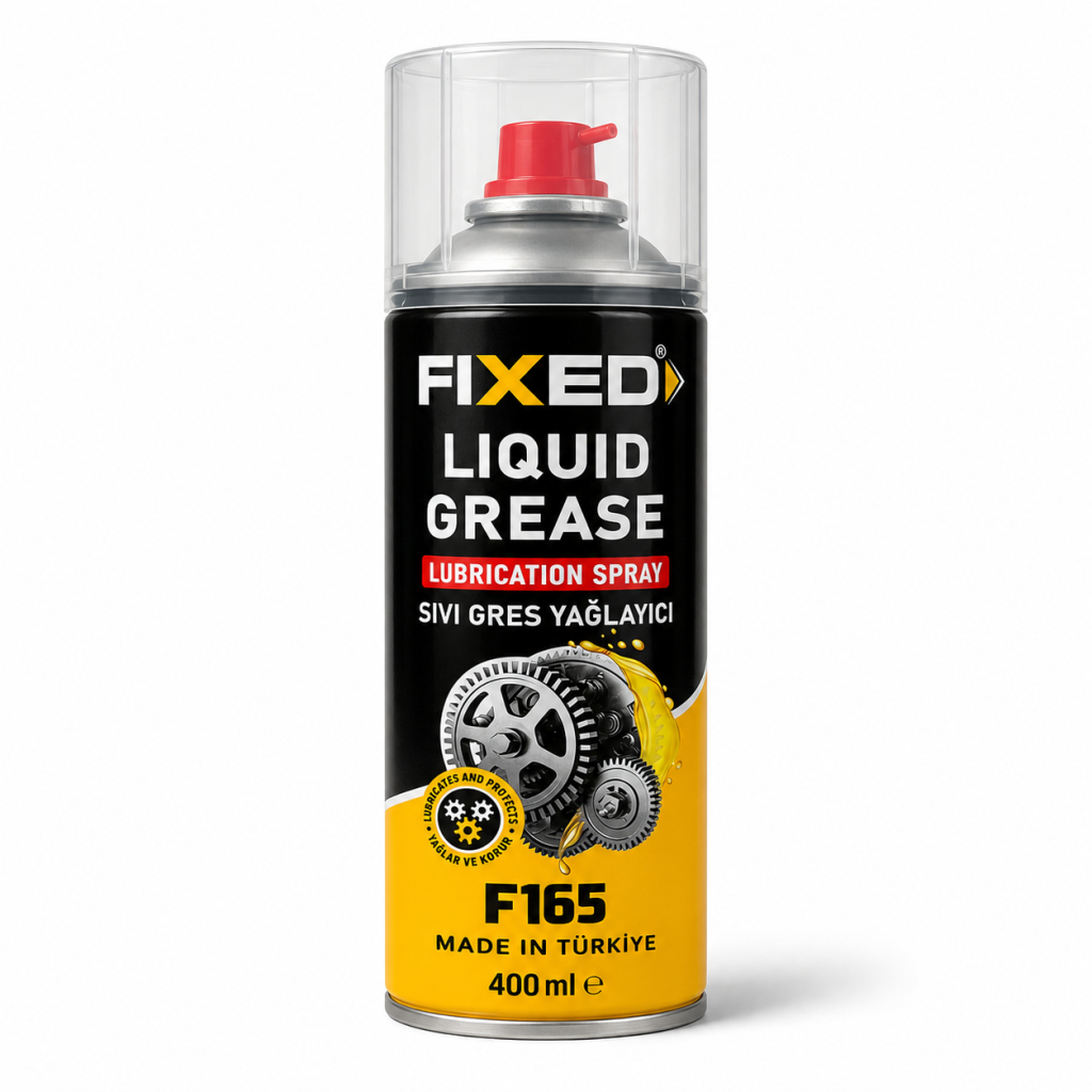 SGS Fixed F165 Sıvı Gres Yağlayıcı Sprey 400 ml Hareketli Parça ve Zincir Yağlayıcı
