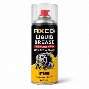 SGS Fixed F165 Sıvı Gres Yağlayıcı Sprey 400 ml Hareketli Parça ve Zincir Yağlayıcı