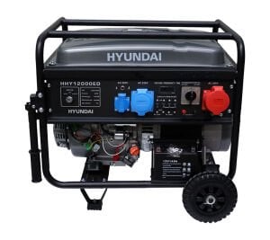 Hyundai HHY12000ED Dual Power Jeneratör 10 kW 220V/380V Marşlı 27L Bakır Sargı