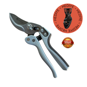 Kamikaze KM1-L Tek El Budama Makası 25 mm – SK5 Çelik Bıçak, Polyamid Fiber Sap (İspanya)