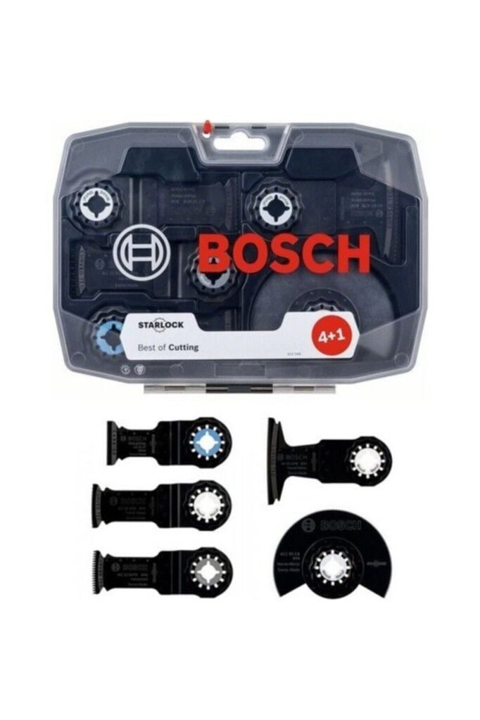 Bosch Starlock Best of Cutting 5 Parça Çok Amaçlı Testere Bıçak Seti 2608664131