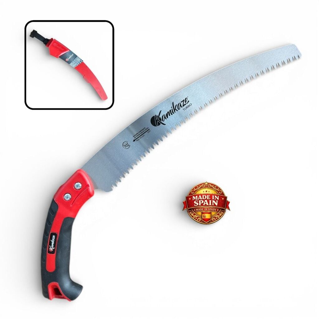 Kamikaze S-330H Kavisli Budama Testeresi 330 mm – Japon Diş, SK-4 Çelik, Kılıflı