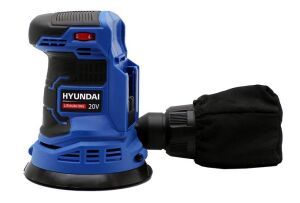 Hyundai HSO202 Akülü Eksantrik Zımpara 20V 2Ah Akü ve Şarj Cihazı