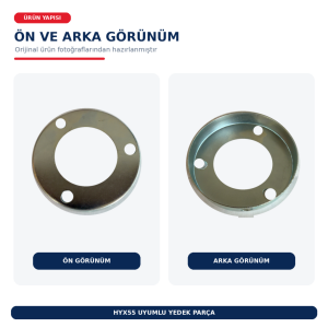 HYX55 Tırpan Tozluk Sacı 25×81 mm – 40×71,5 mm