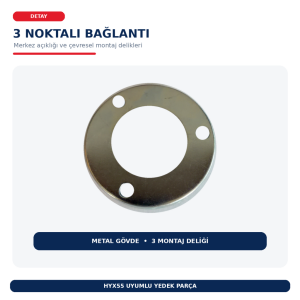 HYX55 Tırpan Tozluk Sacı 25×81 mm – 40×71,5 mm