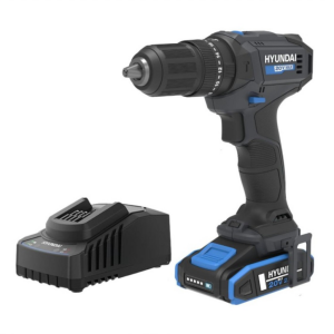 Hyundai HD20S-50TT Akülü Darbeli Matkap 20V 50Nm 13mm 2 Vites LED 75 Parça Set