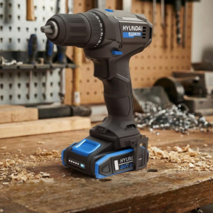 Hyundai HD20S-50TT Akülü Darbeli Matkap 20V 50Nm 13mm 2 Vites LED 75 Parça Set