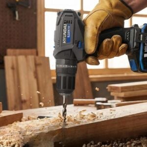 Hyundai HD20S-50TT Akülü Darbeli Matkap 20V 50Nm 13mm 2 Vites LED 75 Parça Set