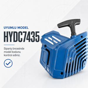 Hyundai HYDC7435 Starter Komple İpli Marş Mekanizması Kapaklı Yedek Parça