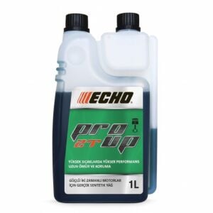 Echo 2 Zamanlı Motor Yağı 1 Litre Dumansız – 2T Yağ (Benzin Karışım Yağı)