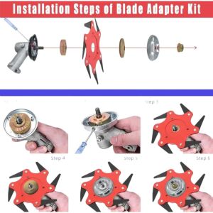 Ital Ot Biçme Tırpan Başlığı 6 Bıçaklı Tüm modeller