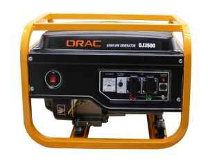 Orac OJ3500 Benzinli Jeneratör 2.8 kW – İpli Çalıştırma | 4 Zamanlı OHV Motor