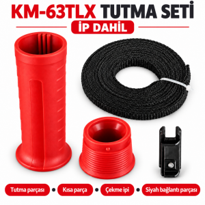 KM-63TLX Uyumlu Yedek Tutma Seti ve İp