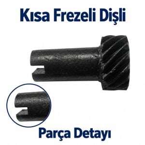 Hyundai 2500/2600/G250/260 Uyumlu Frezeli Kılavuz Ayar Vidası 2’li Paket