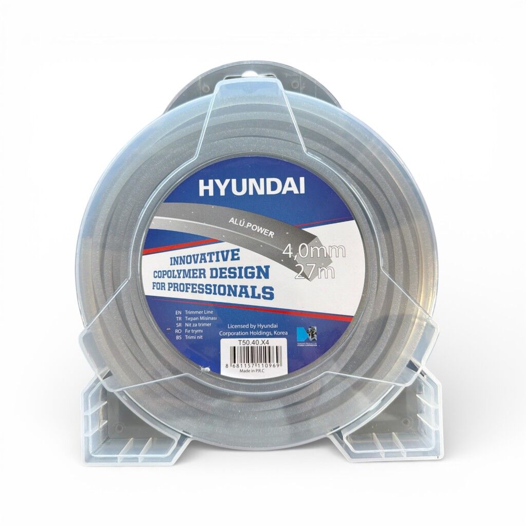 Hyundai Alü.Power Tırpan Misinası 4.0 mm 27 m – Kopolimer Profesyonel Misina