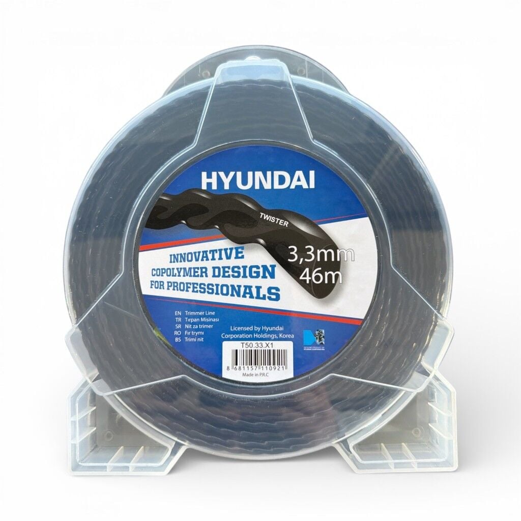 Hyundai Twister Tırpan Misinası 3.3 mm 46 m – Kopolimer Profesyonel Misina
