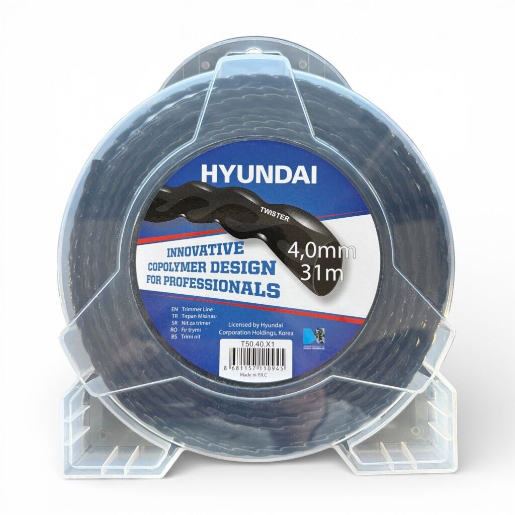 Hyundai Twister Tırpan Misinası 4.0 mm 31 m – Kopolimer Profesyonel Misina