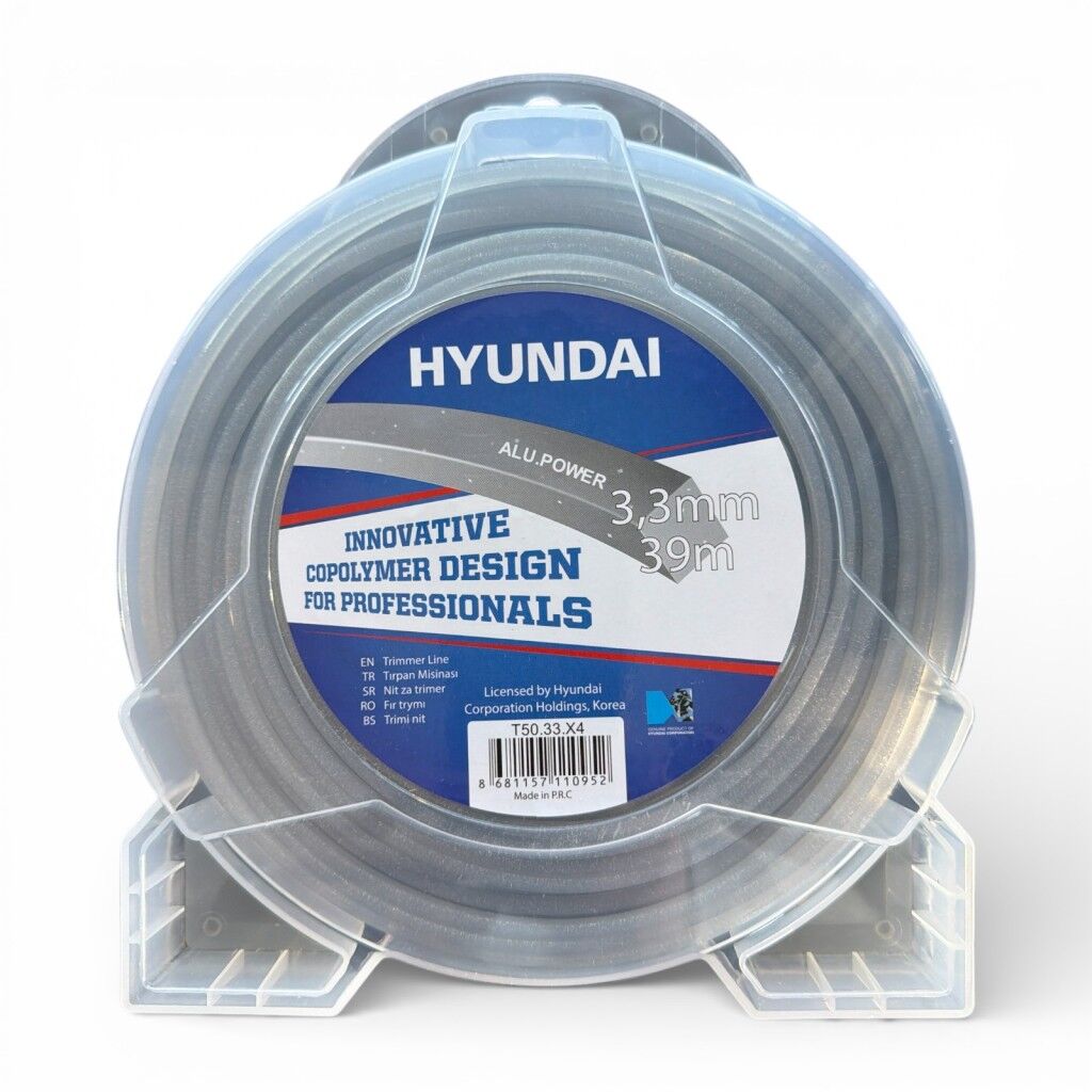 Hyundai Alü.Power Tırpan Misinası 3.3 mm 39 m – Kopolimer Profesyonel Misina