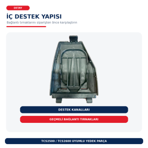 TCS2500 / TCS2600 Uyumlu Hava Filtresi Kapağı
