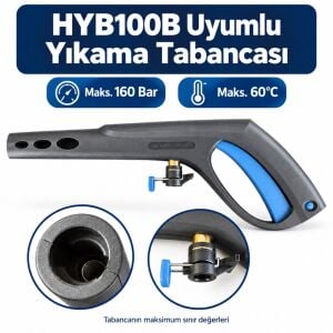 HYB100B Uyumlu Basınçlı Yıkama Tabancası 160 Bar
