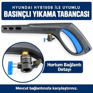 HYB100B Uyumlu Basınçlı Yıkama Tabancası 160 Bar
