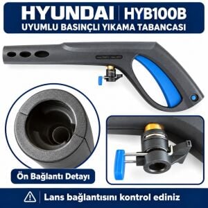 HYB100B Uyumlu Basınçlı Yıkama Tabancası 160 Bar