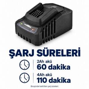 Hyundai C20-2 20V Max 2A 55W Akü Şarj Cihazı